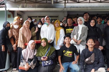 Airin Rachmi Diany, bertemu dan berdialog langsung bersama kalangan Gen Z dan Milenial di Bintaro, Kota Tangerang Selatan, Sabtu (8/7/2023)