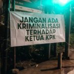 Spanduk Dukungan Moral Bela Firli Bahuri Terpasang di Beberapa Titik Lokasi di Jakarta