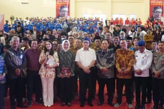 Dihadiri Ribuan Mahasiswa, Airin Rachmi Diany Menjadi Narasumber Bedah Buku Biografi Politik Yasonna H. Laoly